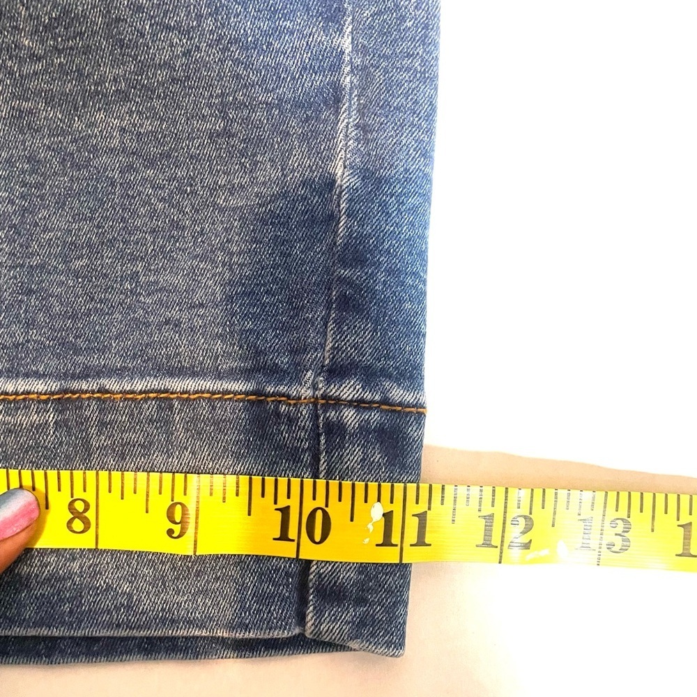 Bagatelle Women’s Plus Size 22W High-Rise Cropped Wide Leg Jeans Medium Wash - Picture 12 of 12